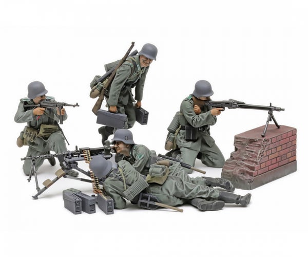 German Machine Gun Team Set Mid WWII (Tamiya 1/35)