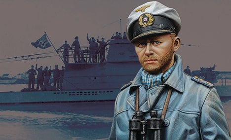 German U-Boat Captain(Alpine Miniatures 1/16)