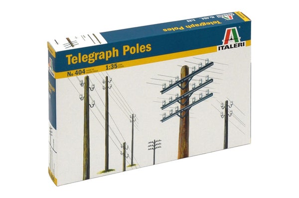 Telegraph Poles (Italeri 1/35)