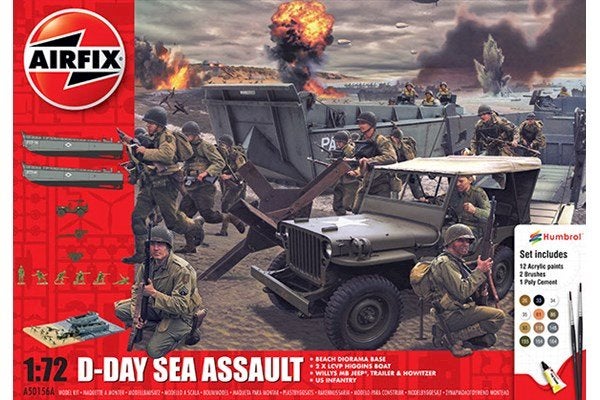D-Day Sea Assault Gift Set (Airfix 1/76)