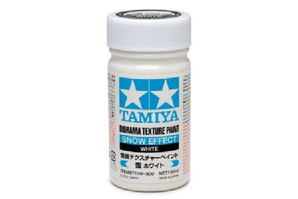Texture Paint-Snow, White 100 ml (Tamiya)