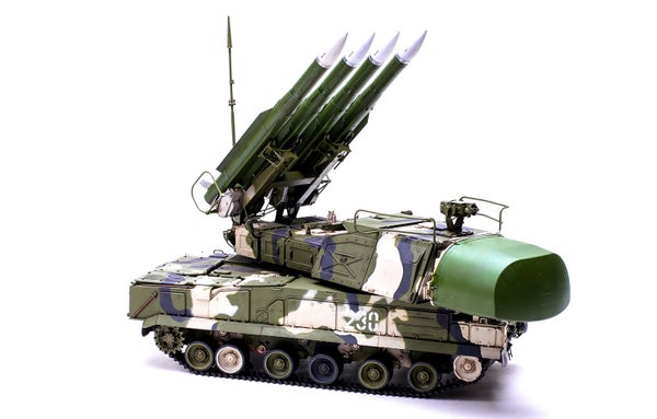Russian 9K37M1 Buk Air Defense Missile System (Meng 1/35)