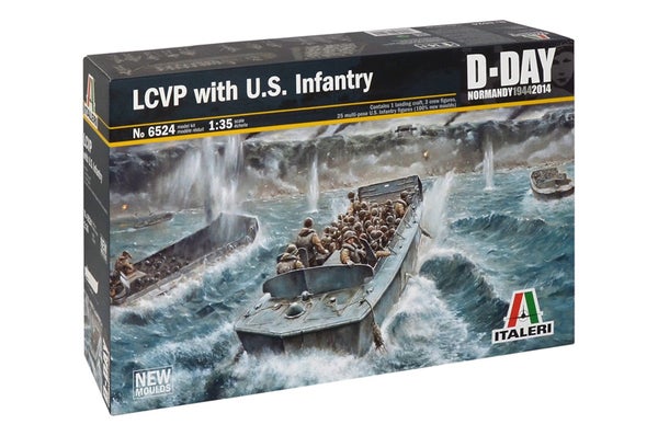 Italeri 1/35 LCVP with U.S. INFANTRY