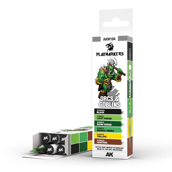Orcs and Goblins - Playmarkers Set
