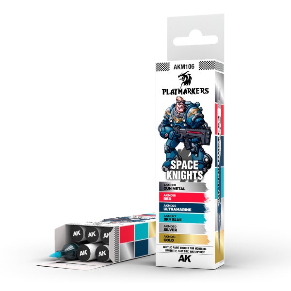 Space Knight - Playmarkers Set