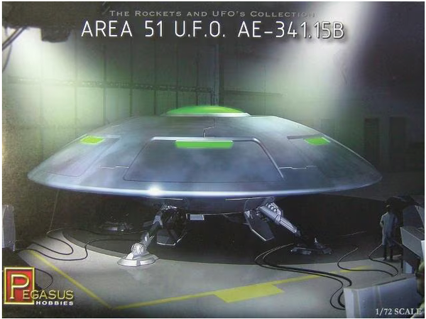 Area 51 U.F.O. AE-341.15B (Pegasus 1/72)