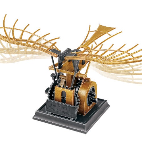 da Vinci Flying Machine (No Glue, movable parts)