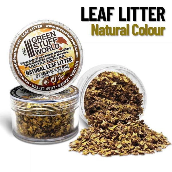 Leaf Litter - Natural Leaves (Green Stuff World)