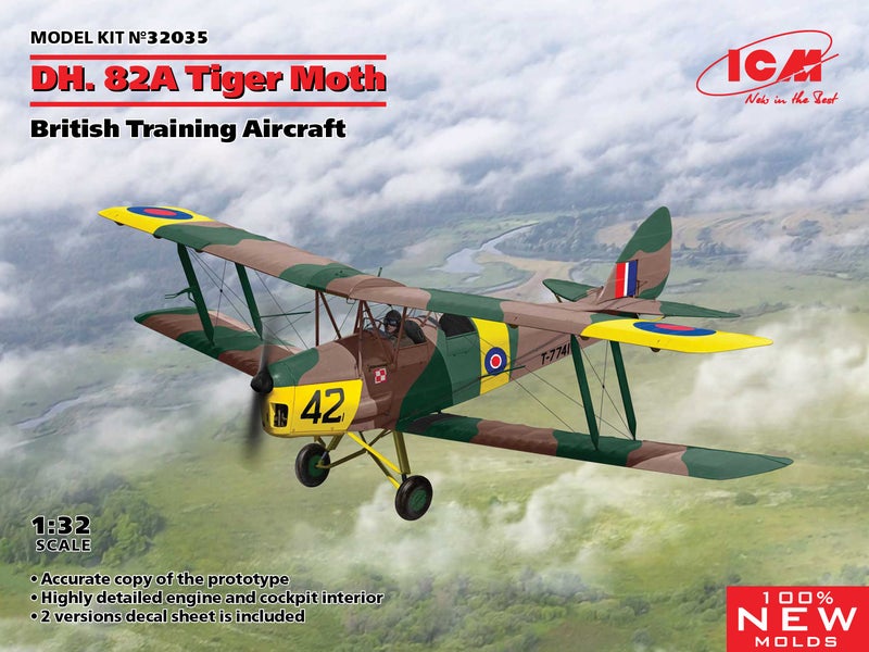 DH. 82A Tiger Moth (ICM 1/32)