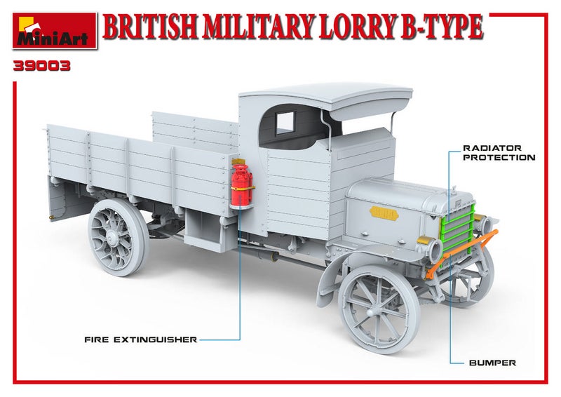 British Military Lorry B-Type (MiniArt 1/35)