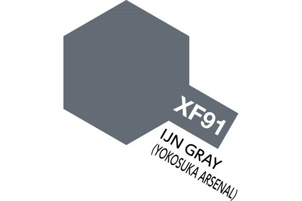 Tamiya Acrylic Mini XF-91 IJN Gray (Yokosuku Arsenal) 10 ml