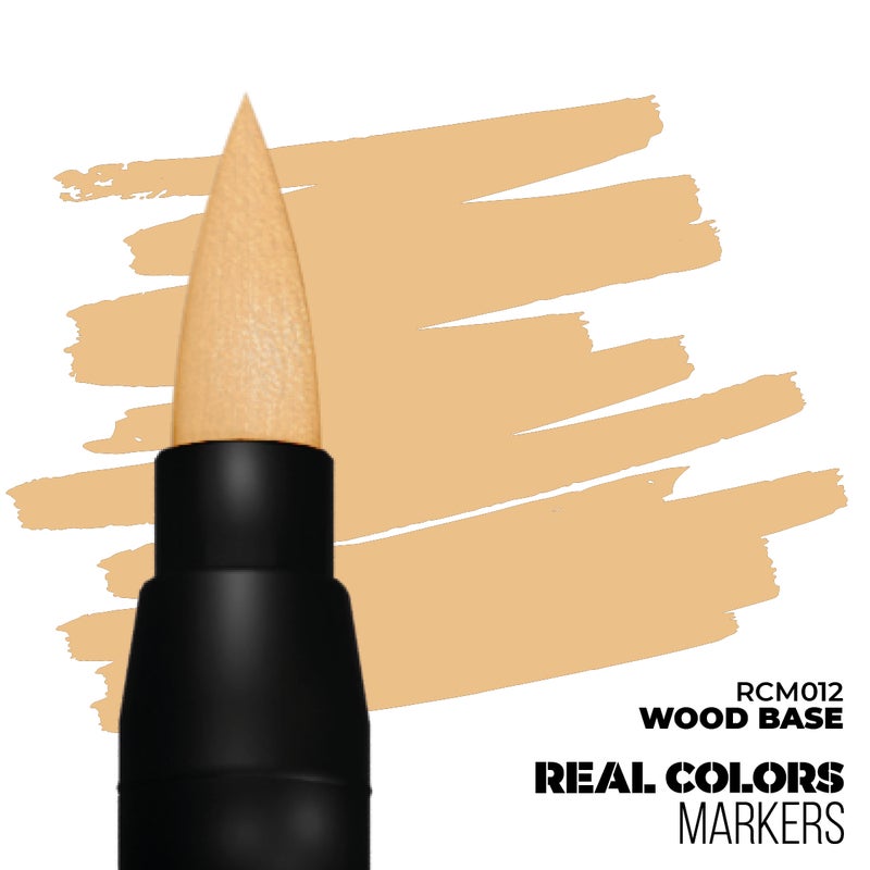 Wood Base Real Colors Marker(AK Interactive)