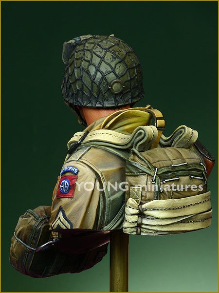 Young Miniatures 1/10 US Paratroopers  82nd Airborne Normandy 1944