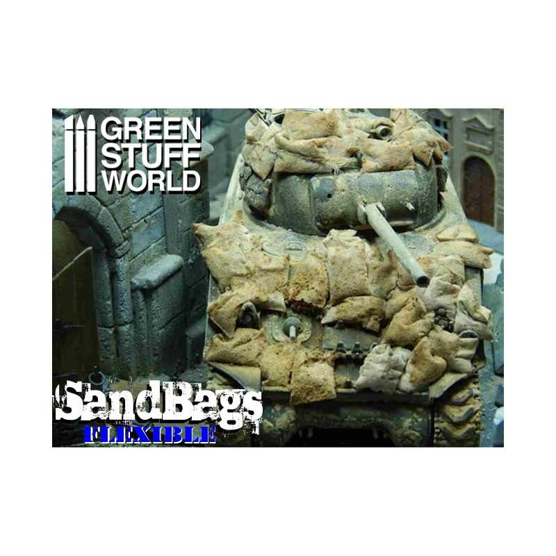 Flexible Sandbags x 50 (Green Stuff World)