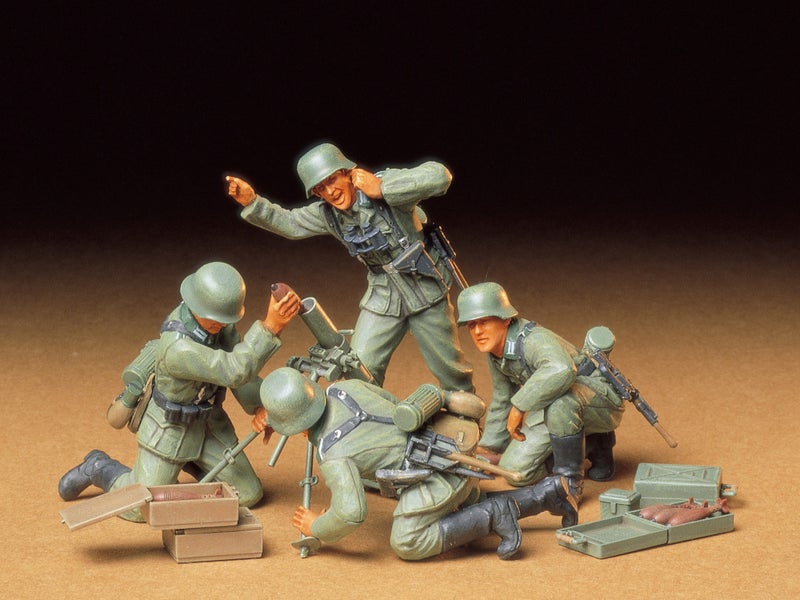 German mortar-troop (Tamiya 1/35)