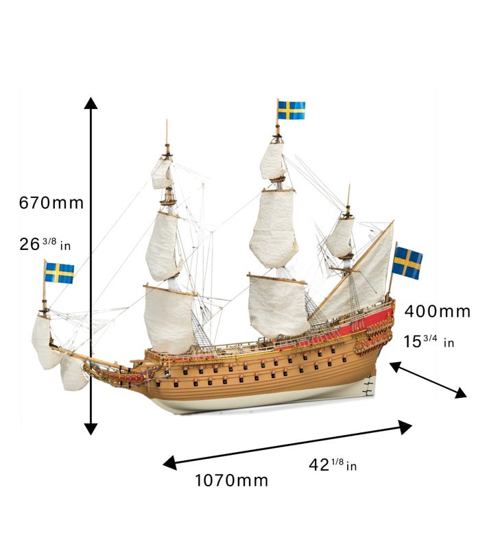 Warship Vasa (Artesania Latina 1/65) TILAUSTUOTE